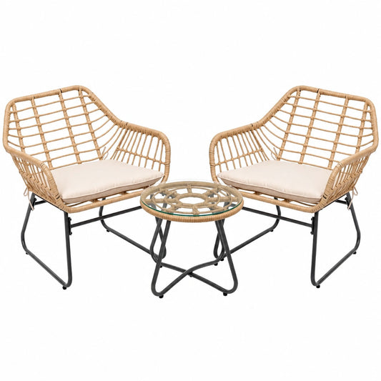 Set Giardino Lambada con Tavolo Rotondo Sesamo di Hespéride