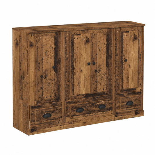 Mobile Buffet in Legno Riciclato con Cassetti, Design Moderno per Soggiorno